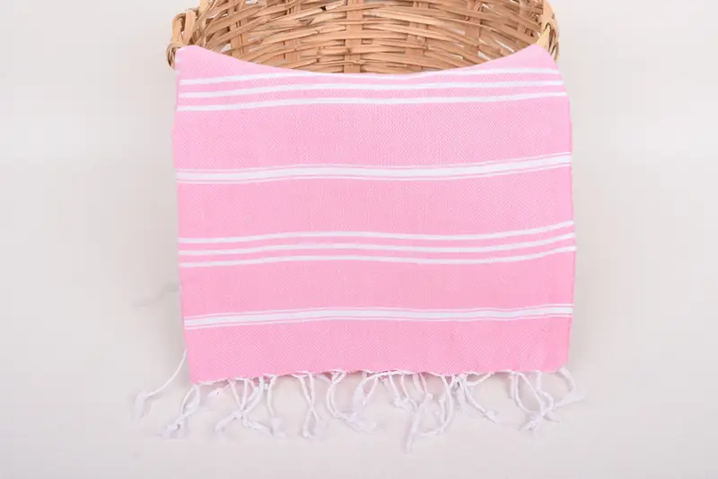 Guest Towel, Monogram Hand Towel, Personalized Kitchen Towel, Custom Name Towel, Gift For Best Friend, 40x24 Cotton Striped Towel, Personalized Gift - 5