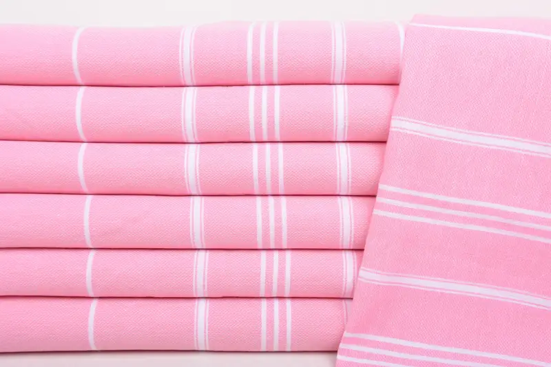 Guest Towel, Monogram Hand Towel, Personalized Kitchen Towel, Custom Name Towel, Gift For Best Friend, 40x24 Cotton Striped Towel, Personalized Gift - 2