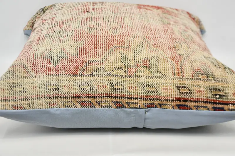 Kilim Pillow Cover, 32x32 Red Cushion Case, Pillow for Sofa, Pillow Sham, Luxury Cushion Case, Kilim Pillow, Seat Pillow Cover, Indoor Cushion Case - 6