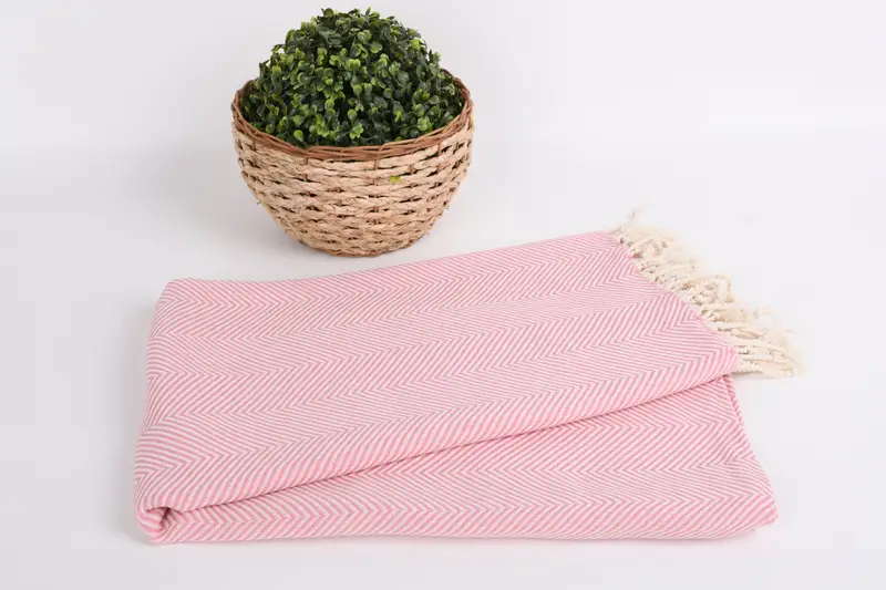 Çift, lüks havlu, seyahat havlu, eve taşınma hediyesi, Türk banyo havlusu, 70x40 pamuklu balıksırtı havlu, spa havlu için kişiselleştirilmiş düğün hediyesi - 4