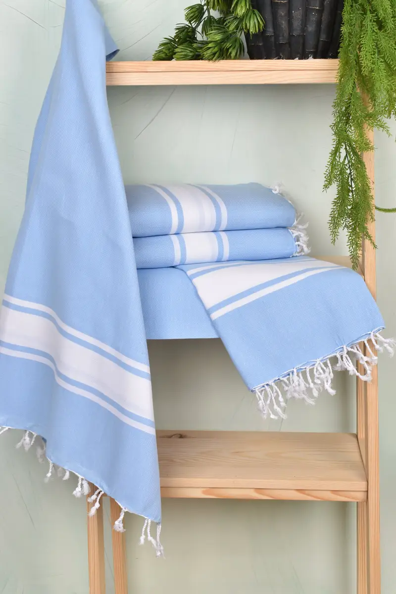 70x40 Cotton Striped Towel, Quick-dry peshtemal, Bachelor Party Favors, Absorbent towel, Absorbent Turkish towel, Cute Beach Towel, Guest Towel - 6