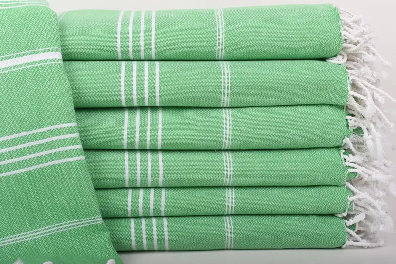 Tablecloth, 88x60 Cotton Striped Towel, Bridesmaid Proposal Gift, Turkish Blanket Throw, Throw Blanket, Personalized Gifts, Gift For Wedding Day - 1