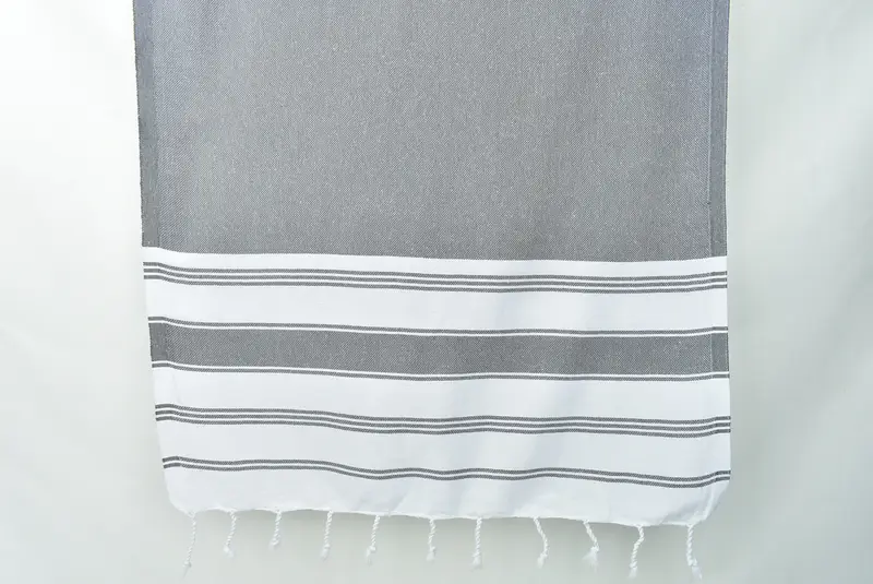 Personalized Kitchen Towel, 44x22 Cotton Striped Towel, Personalized Hand Towel, Small Bath Towels, Bridesmaid Towel, Bridal Gifts, Guest Towel - 8