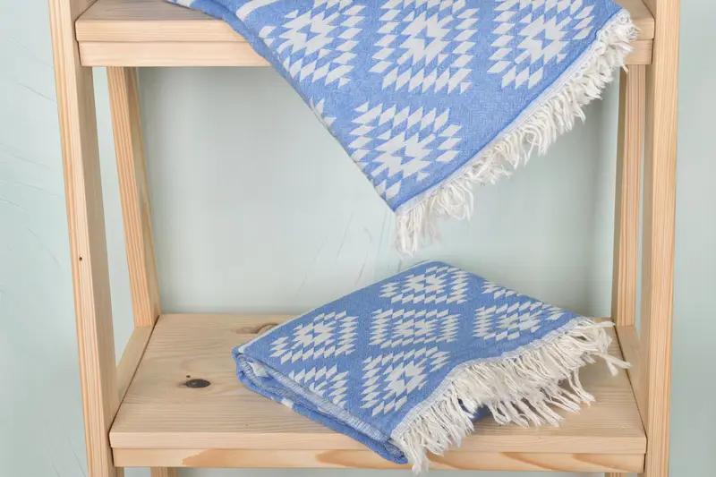 Bachelor Gifts, Halloween Gifts, Friends Beach Towel, Fringed Turkish towel for poolside, 70x36 Cotton Kilim Towel, Custom Beach Towel, Custom Towel - 6