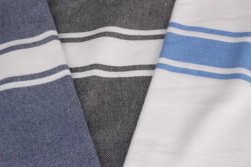 36x24 Cotton Striped Towel, Personalized Gift For Her, Handmade Gift, Kitchen Towel, Turkish Hand Towel, Gifts For Him, Personalized Kitchen Towel - 3