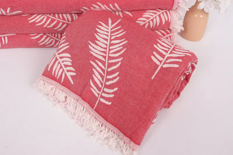 Boho Throw Blankets, Gift For Wedding Day, Custom Blanket, Couch Throw Blanket, Bachelorette Party Favors, 88x80 Cotton Floral Patterned Towel - 4