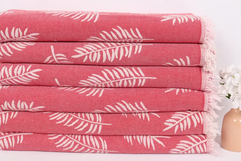 Boho Throw Blankets, Gift For Wedding Day, Custom Blanket, Couch Throw Blanket, Bachelorette Party Favors, 88x80 Cotton Floral Patterned Towel - 3