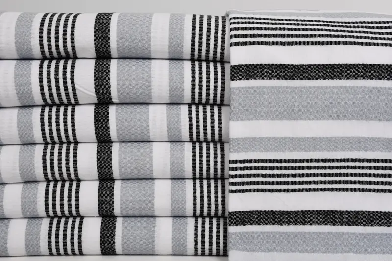 Pool Towels, Fringed Turkish peshtemal beach towel USA, Absorbent Turkish towel, Handmade Gift, Fouta towel, 70x40 Cotton Striped Towel, Bride Gift - 1