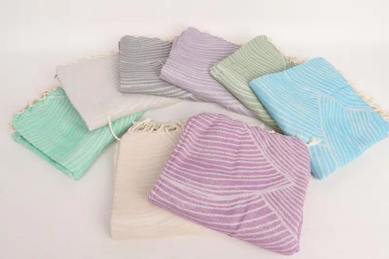 Quick-dry peshtemal, Bridesmaid Gift Towel, Organic Turkish towel, Turkish beach towel with fringe, Beach Towel Personalized, Gift For Best Friend - 3