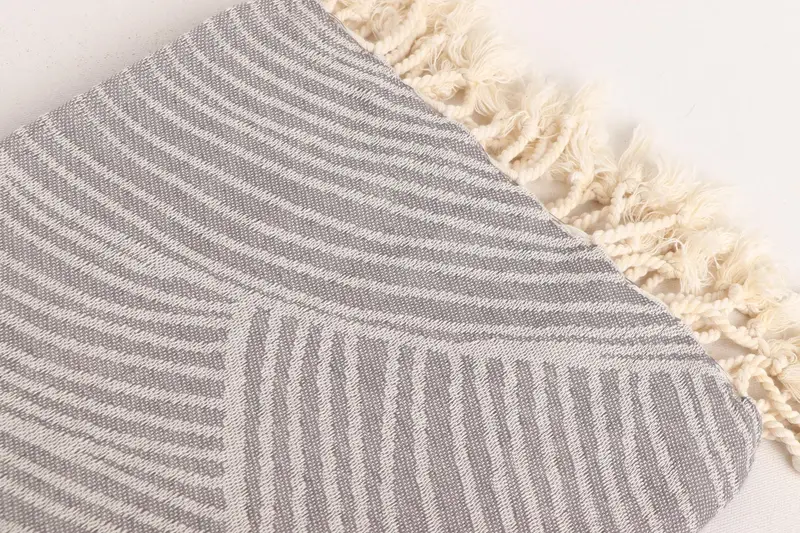 Quick-dry peshtemal, Bridesmaid Gift Towel, Organic Turkish towel, Turkish beach towel with fringe, Beach Towel Personalized, Gift For Best Friend - 6