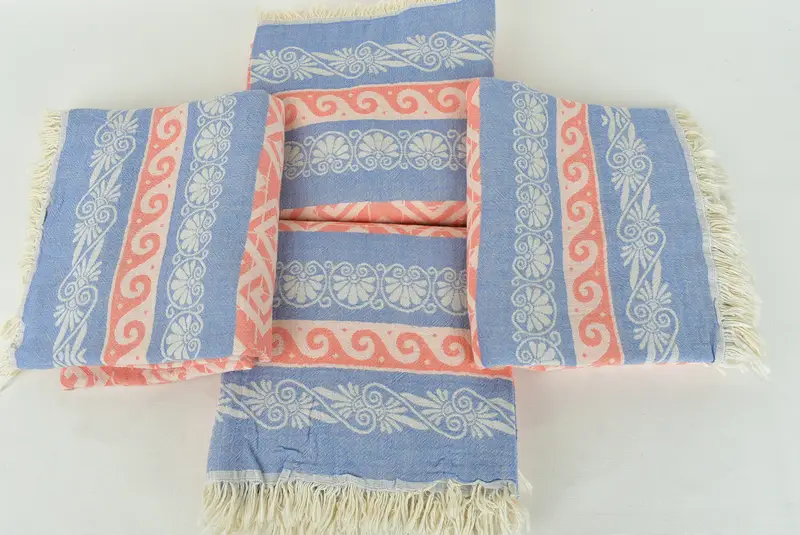 Bachelorette Gifts, Vegas Bachelorette Party Favors, Summer Gift, 70x36 Cotton Geometric Towel, Boyfriend Christmas Gift, Summer Towel, Beach towel - 8
