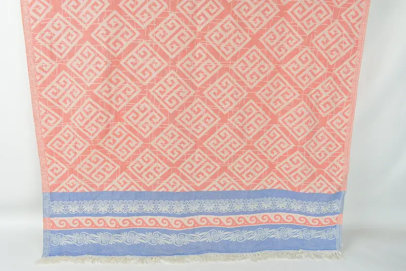 Bachelorette Gifts, Vegas Bachelorette Party Favors, Summer Gift, 70x36 Cotton Geometric Towel, Boyfriend Christmas Gift, Summer Towel, Beach towel - 1