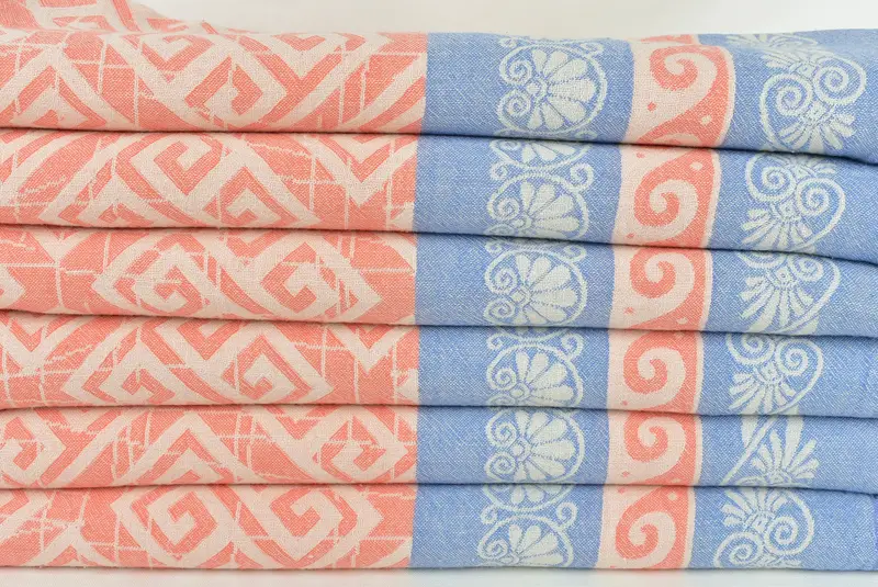 Bachelorette Gifts, Vegas Bachelorette Party Favors, Summer Gift, 70x36 Cotton Geometric Towel, Boyfriend Christmas Gift, Summer Towel, Beach towel - 4