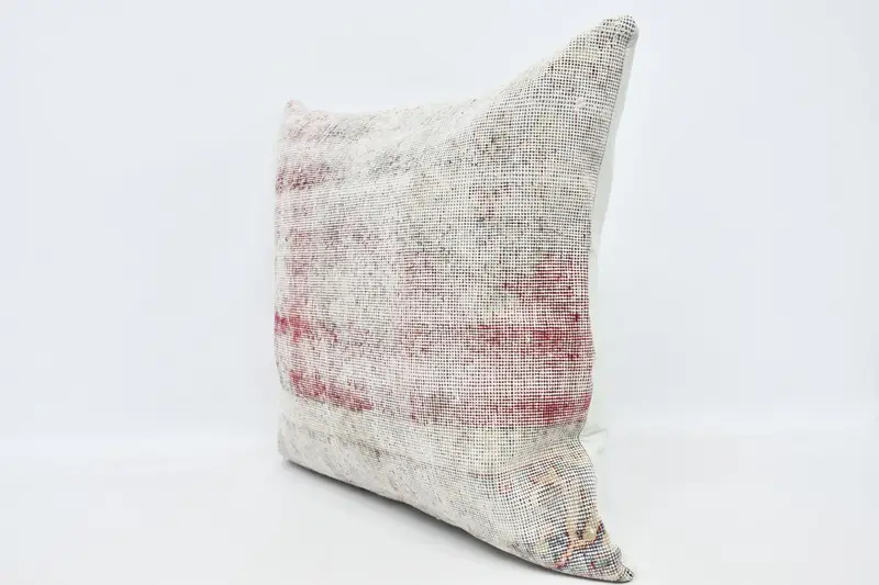 Home Decor Pillow, Bohemian Cushion Cushion, Pillow for Couch, Turkish Corner Cushion Case, 28x28 Red Cushion Case, Vintage Pillow, Pillow Sham - 4