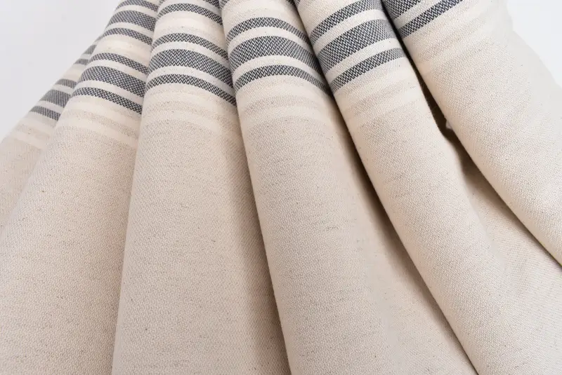 Wedding Gift For Bride, Luxury towel, 70x40 Linen Striped Towel, Florida Bachelorette Party Favors, Bachelor Gifts, Spa Towel, Personalized Towel - 5
