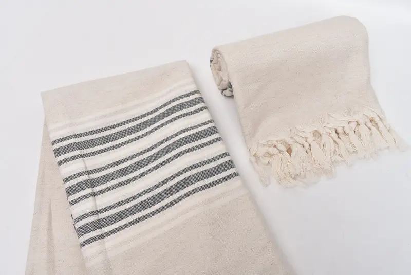 Wedding Gift For Bride, Luxury towel, 70x40 Linen Striped Towel, Florida Bachelorette Party Favors, Bachelor Gifts, Spa Towel, Personalized Towel - 7
