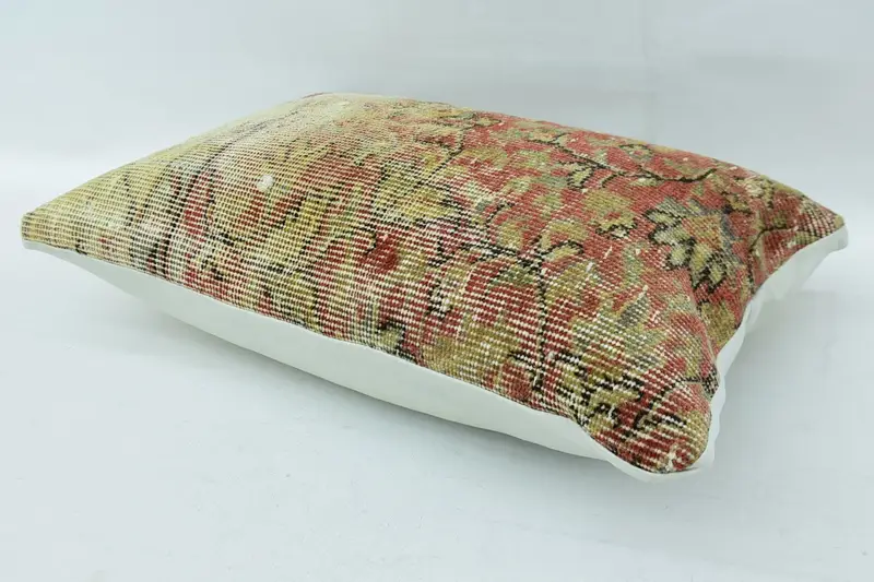Cushion Cover, 16x24 Beige Pillow Sham, Vintage Kilim Throw Pillow, Aztec Cushion Cover, Vintage Kilim Pillow, Pillow for Sofa - 5