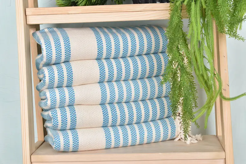 Gifts For Him, Best Friend Christmas Gift, 70x40 Cotton Striped Towel, Quick-Dry Beach Towel, Girls Weekend Getaways Ideas, Spa Towel, Luxury towel - 1