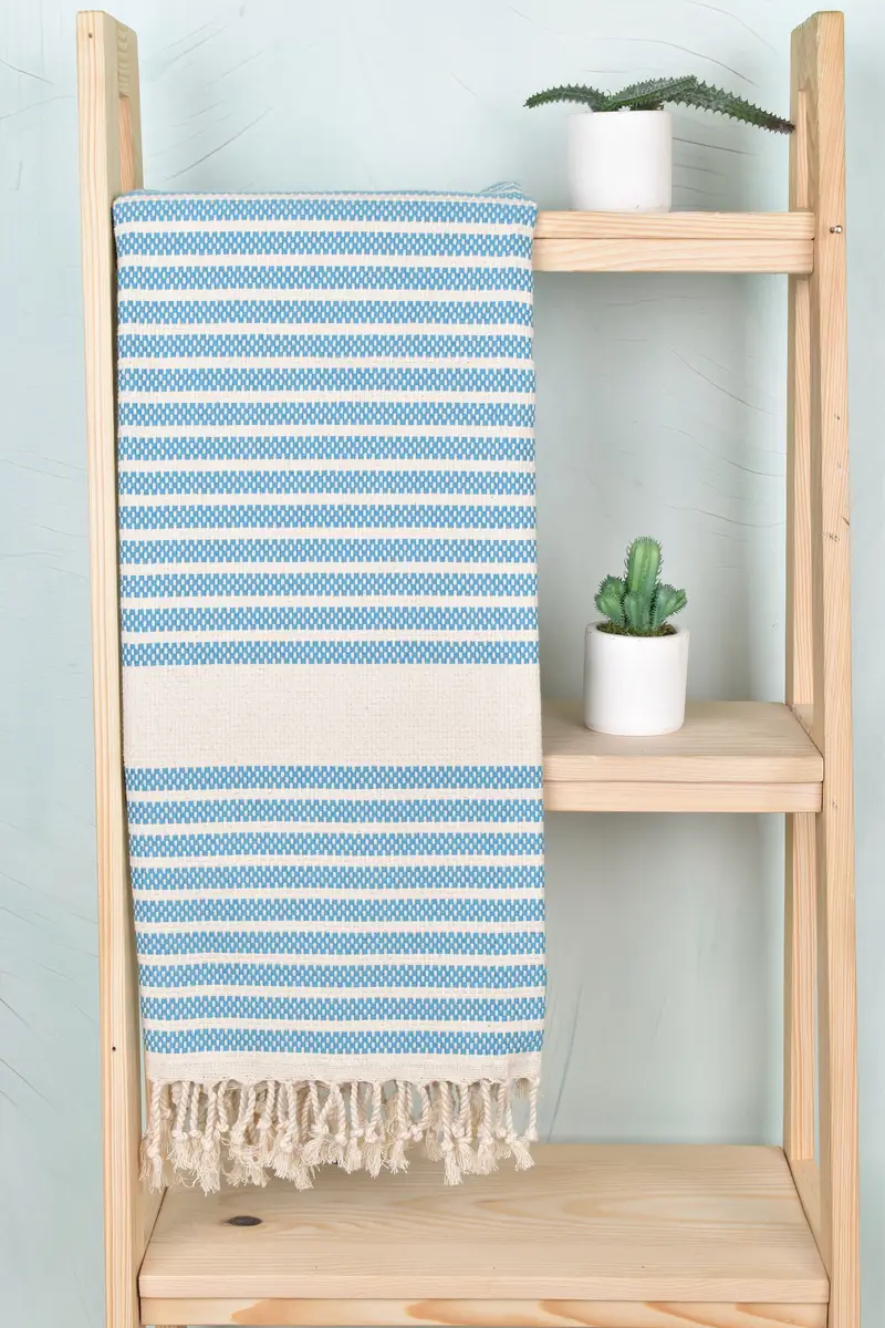 Gifts For Him, Best Friend Christmas Gift, 70x40 Cotton Striped Towel, Quick-Dry Beach Towel, Girls Weekend Getaways Ideas, Spa Towel, Luxury towel - 8