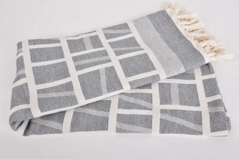 Sand-Resistant Peshtemal, Quick-dry towel, Gift For Best Friend, Gift For Her, Beach Wedding Favor, Gifts For Him, 70x34 Cotton Patterned Towel - 4