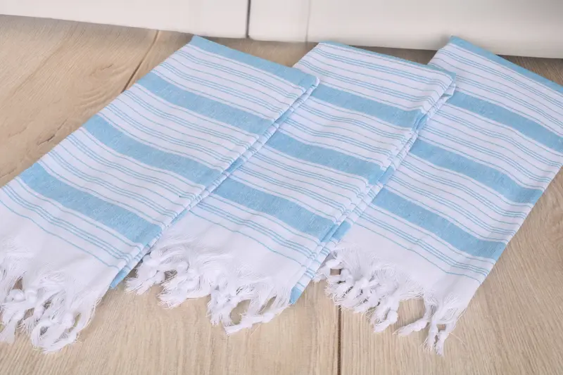 Personalized Towel, Bachelor Towel, Handmade Gift, Absorbent towel, 68x32 Cotton Striped Towel, Bachelorette Party Favors, Beach Theme Wedding Gift - 6