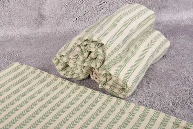 Gift Towel, Wedding Favors, 40x18 Cotton Chevron Towel, Kitchen Towel, Customized Turkish Towel, Turkish Towel Hand Towel, Best Friend Wedding Gift - 8