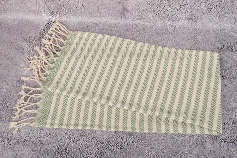 Gift Towel, Wedding Favors, 40x18 Cotton Chevron Towel, Kitchen Towel, Customized Turkish Towel, Turkish Towel Hand Towel, Best Friend Wedding Gift - 6