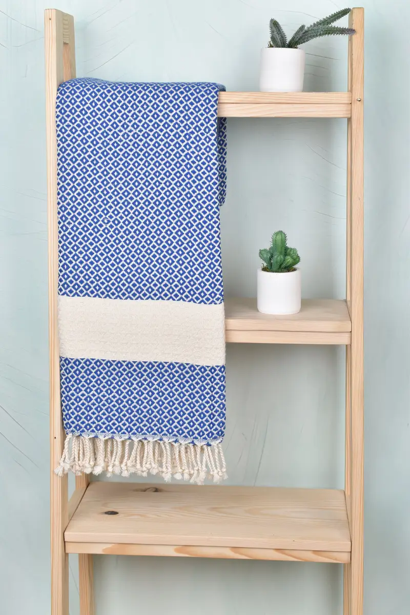 Personalized Gifts, Holiday Towel, Organic Cotton Towel, Personalized Turkish Towel, 70x40 Cotton Geometric Towel, Bachelor Gift, Peshtemal Towel - 8