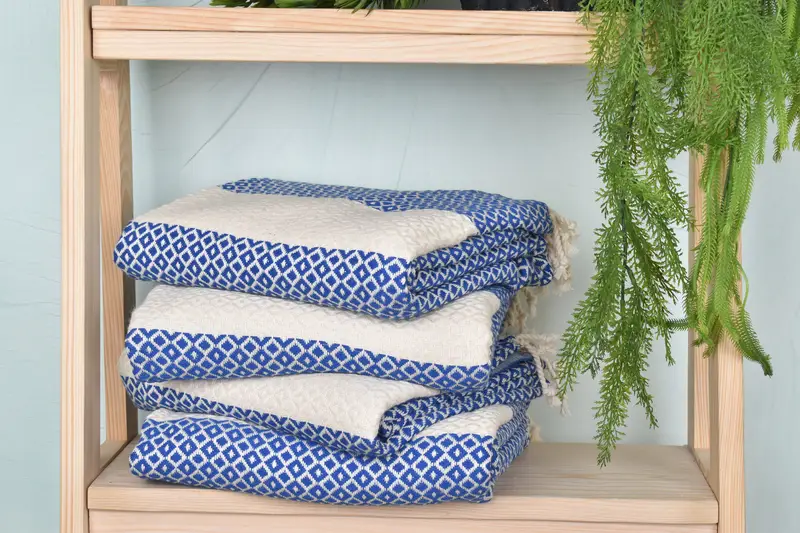 Personalized Gifts, Holiday Towel, Organic Cotton Towel, Personalized Turkish Towel, 70x40 Cotton Geometric Towel, Bachelor Gift, Peshtemal Towel - 7