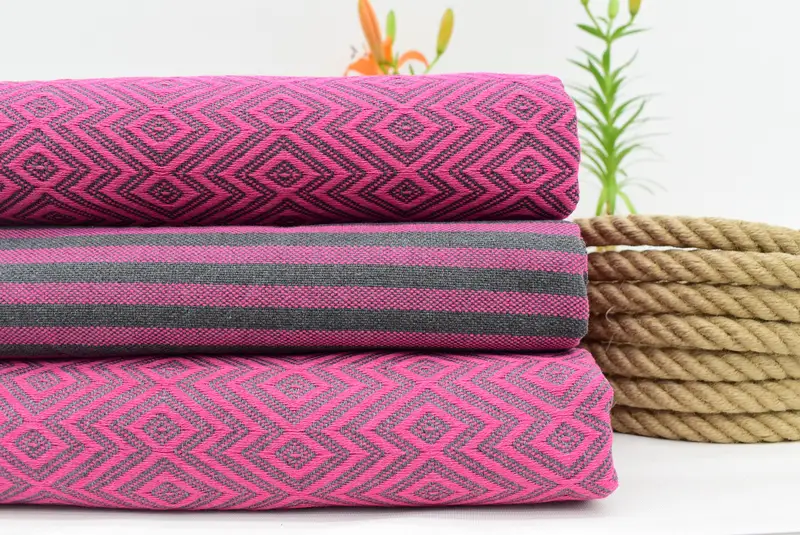 Monogram Blanket, 104x80 Cotton Diamond Towel, Organic Throw, Mother Of The Groom Gift, Decorative Blanket, Turkish Tablecloth, Bridal Shower Gift - 3