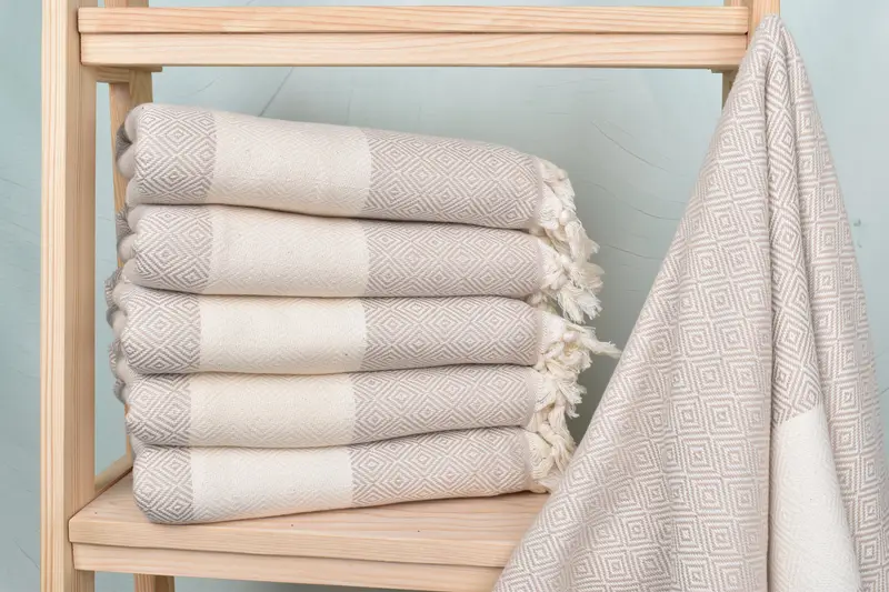 Absorbent towel, Bridal Shower Favors, Personalized Home Gift Wedding, 70x40 Cotton Diamond Towel, Custom Beach Towel, Bridal Shower Gifts - 1