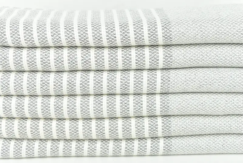 Personalized Wedding Gift For Couple, Soft towel, Bath towel, Unique Wedding Gift, Bachelorette Gifts, Yoga Towel, 76x40 Cotton Striped Towel - 2