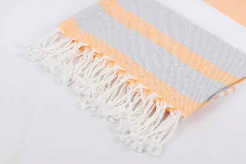 Bath towel, Handmade Gift, Personalized Towel, Girls Weekend Favors, Valentines Day Gift For Him, Turkish Towel Monogram, 70x40 Cotton Striped Towel - 7