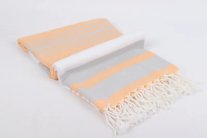 Bath towel, Handmade Gift, Personalized Towel, Girls Weekend Favors, Valentines Day Gift For Him, Turkish Towel Monogram, 70x40 Cotton Striped Towel - 6