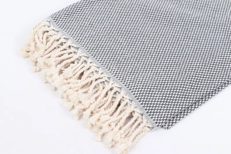 Quick-dry peshtemal, Lightweight Turkish towel, 70x40 Cotton Polka Dot Towel, Kids Beach Towel, Absorbent towel, Wedding Day Gift For Bride - 7