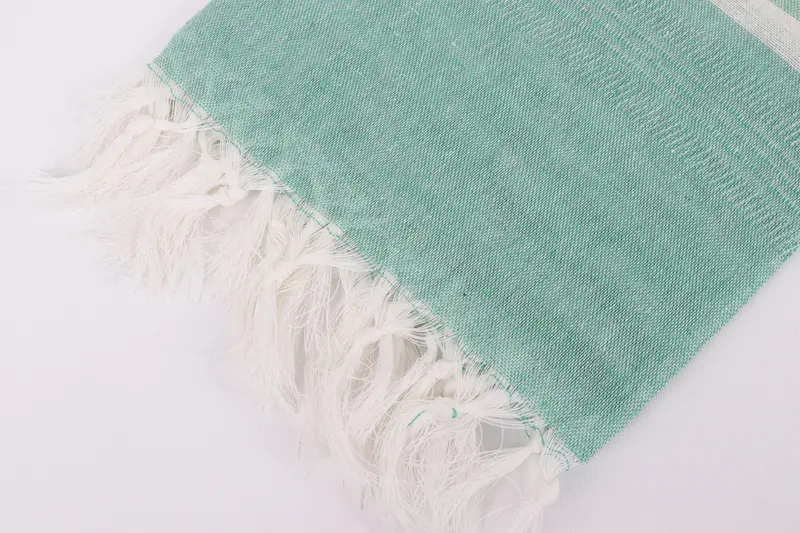Turkish beach towel with fringe, Bridal Shower Gifts, Bath towel, Monogrammed Beach Towel, Spa Gift Towel, Gifts For Him, 68x40 Cotton Striped Towel - 7
