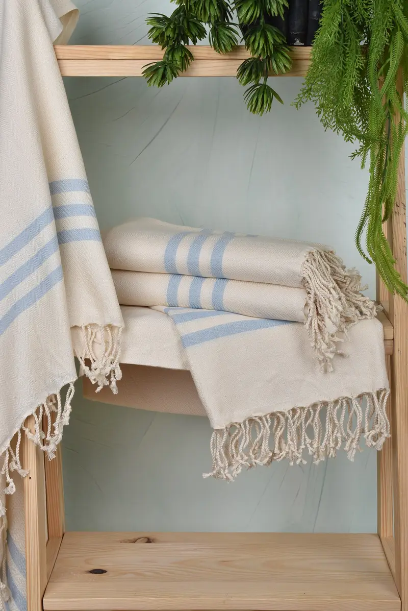70x40 Cotton Striped Towel, Personalized Gifts, Wedding Gift, Turkish Beach Towel Bulk, Turkish Towel Set, Bachelor Towel, Xmas Gifts, Handmade Gift - 6