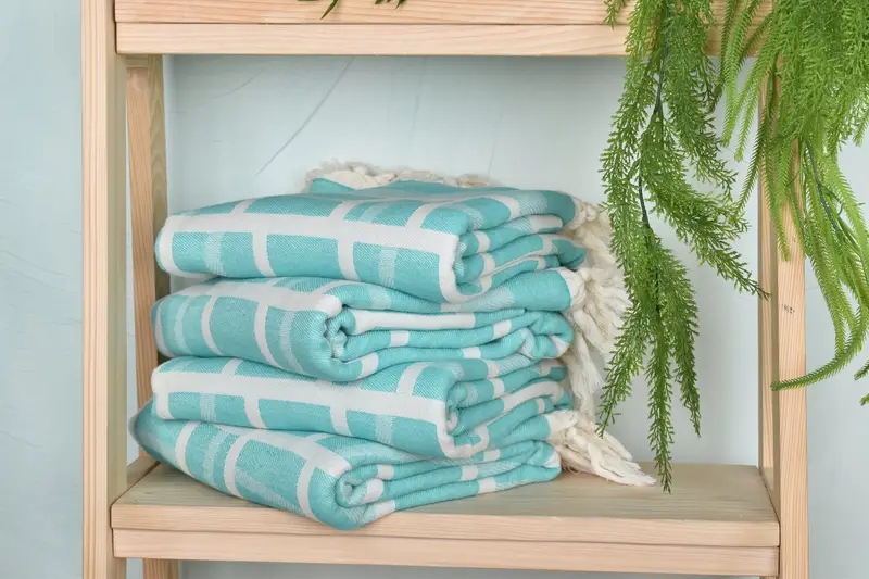 Baby Boy Gift, Quick-drying peshtemal towel for poolside, Bachelor Gifts, Bridesmaid Gifts, Best Friend Gift, 70x34 Cotton Patterned Towel - 8