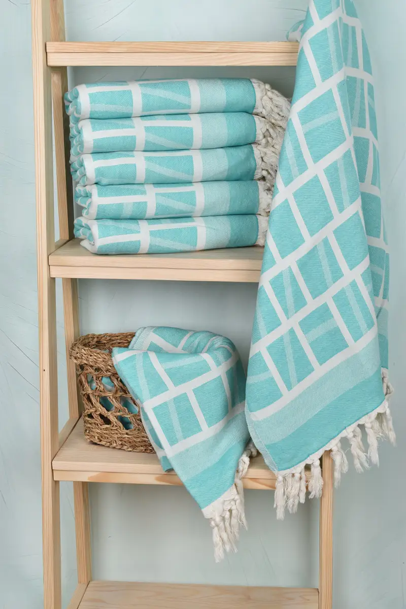 Baby Boy Gift, Quick-drying peshtemal towel for poolside, Bachelor Gifts, Bridesmaid Gifts, Best Friend Gift, 70x34 Cotton Patterned Towel - 4