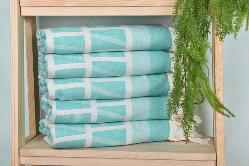 Baby Boy Gift, Quick-drying peshtemal towel for poolside, Bachelor Gifts, Bridesmaid Gifts, Best Friend Gift, 70x34 Cotton Patterned Towel - 2