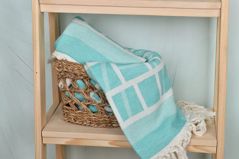 Baby Boy Gift, Quick-drying peshtemal towel for poolside, Bachelor Gifts, Bridesmaid Gifts, Best Friend Gift, 70x34 Cotton Patterned Towel - 5