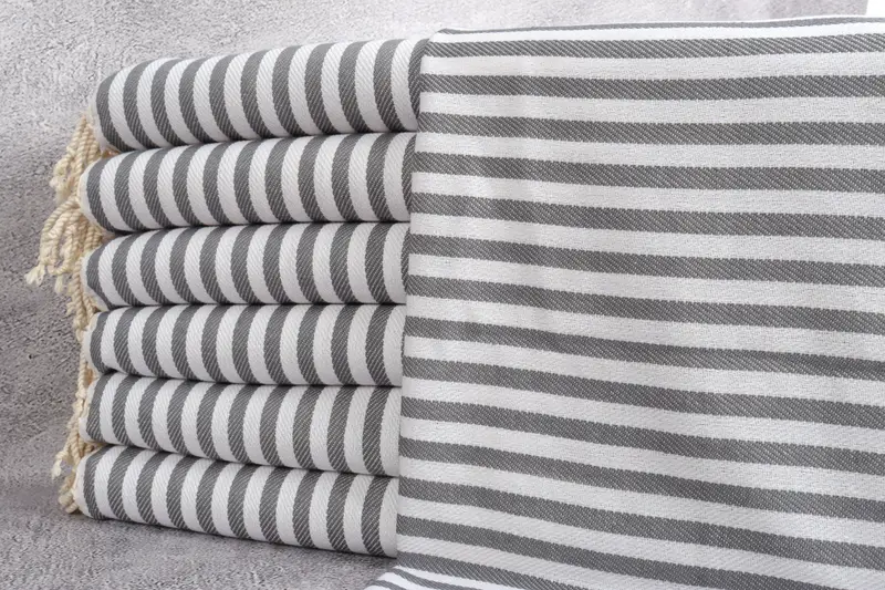 Summer Towel, Custom Hand Towel, Bachelor Towel, Personalized Gifts, Gift For Him, Bridal Party Gifts, Personalized Gift, 40x18 Cotton Striped Towel - 1