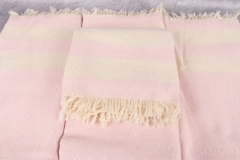 Bridal Shower Favor, Authentic Turkish hammam peshtemal, Cotton towel, Guest Towel, Monogram Turkish Towel, 70x40 Cotton Diamond Towel, Luxury towel - 4
