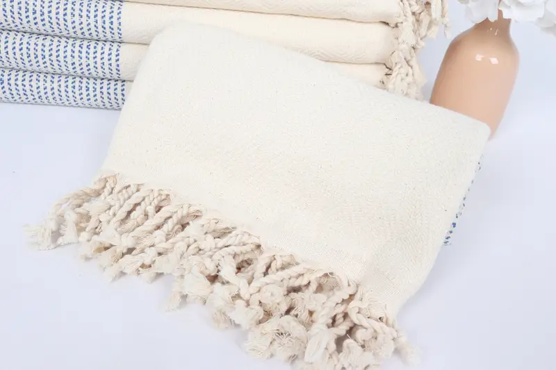 70x40 Cotton Diamond Towel, Summer Gift, Anniversary Gift For Her, Organic towel, Custom Wedding Gift From Bridesmaid, Turkish Towel Beach - 4