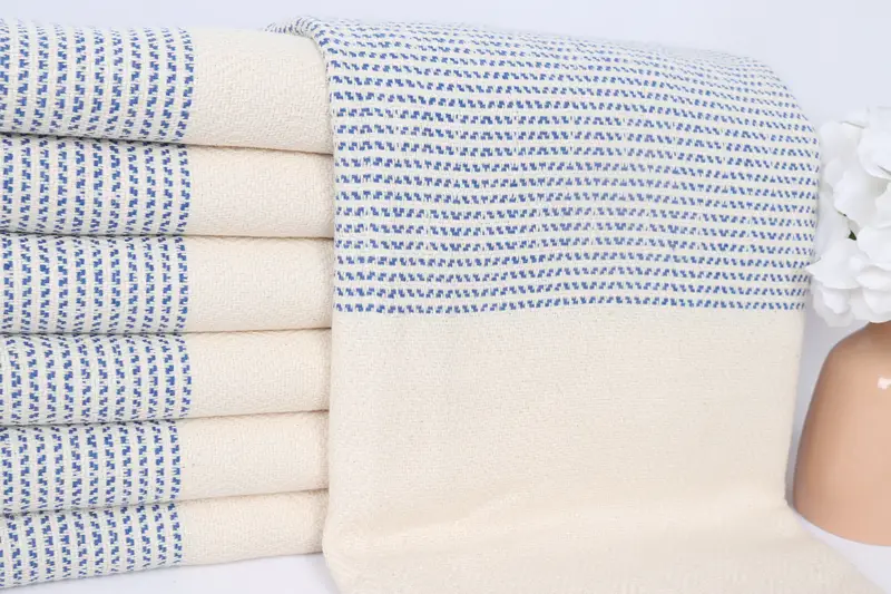 70x40 Cotton Diamond Towel, Summer Gift, Anniversary Gift For Her, Organic towel, Custom Wedding Gift From Bridesmaid, Turkish Towel Beach - 2