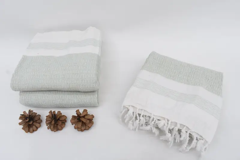 Best Beach Towel, Bachelorette Towel, Turkish beach towel, Peshtemal beach towel with unique design, Wedding Day Gift For Bride, Custom Beach Towel - 7