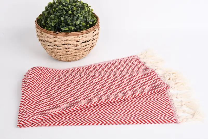 Monogram el havlu, kişiselleştirilmiş hediye, 36x18 pamuklu chevron havlu, yaz hediyesi, onun için kişiselleştirilmiş hediye, eve taşınma hediyesi, küçük banyo havluları - 4