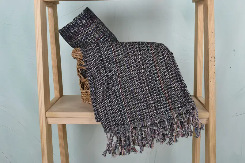Quick-dry towel, Summer Gift, Luxury Turkish Bath Towel, 70x40 Cotton Colorful Diamond Towel, Turkish hand towel, Handmade Gift, Bachelor Towel - 4
