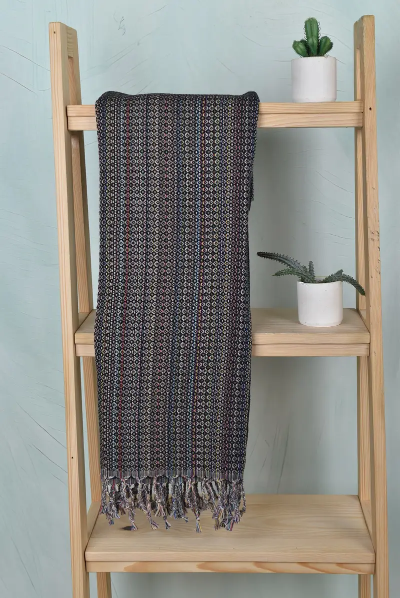 Quick-dry towel, Summer Gift, Luxury Turkish Bath Towel, 70x40 Cotton Colorful Diamond Towel, Turkish hand towel, Handmade Gift, Bachelor Towel - 8