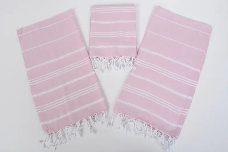 Banyo havlu, anne hediye, Türk havlu monogramı, düğün hediyesi, nedime hediyesi, 40x24 pamuklu çizgili havlu, monogram el havlu, yaz havlu - 6